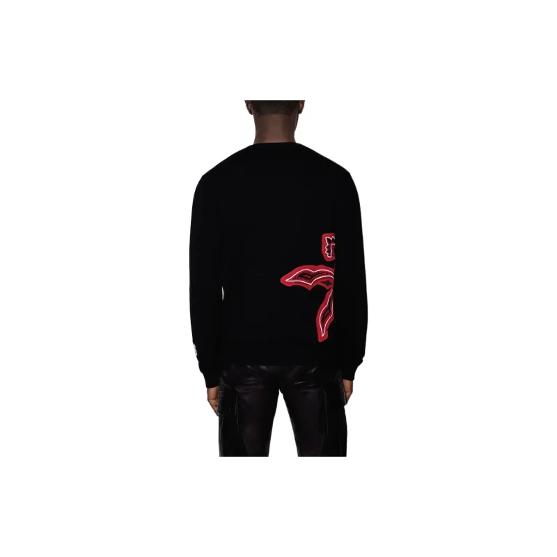 AMIRI Bandana Appliqué Rabbit Crew-2