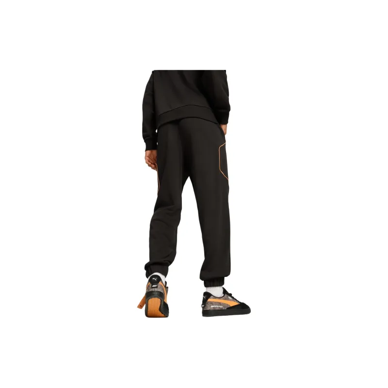 PUMA Mercedes Amg SS24 Knitted Sweatpants Men's Black Brown-3