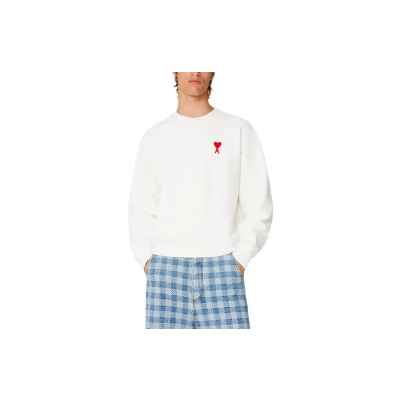AMIPARIS De Coeur Crew Neck Sweatshirt-1