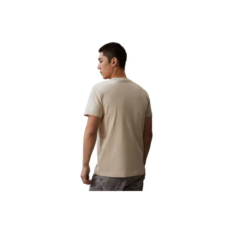 CALVIN KLEIN T Shirt Unisex Light Khaki-4