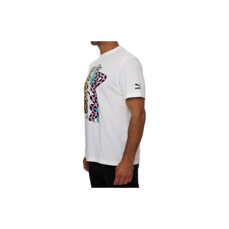 PUMA x AKA BOKU T Shirt Unisex White-4