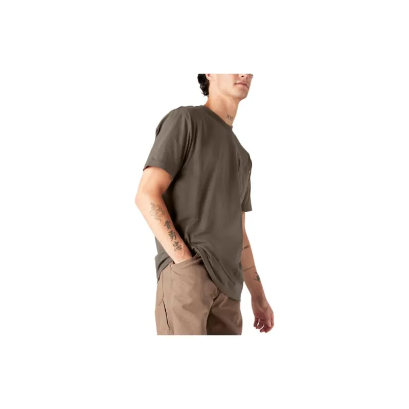 Dickies T-Shirt Men's Chocolate Brown-11