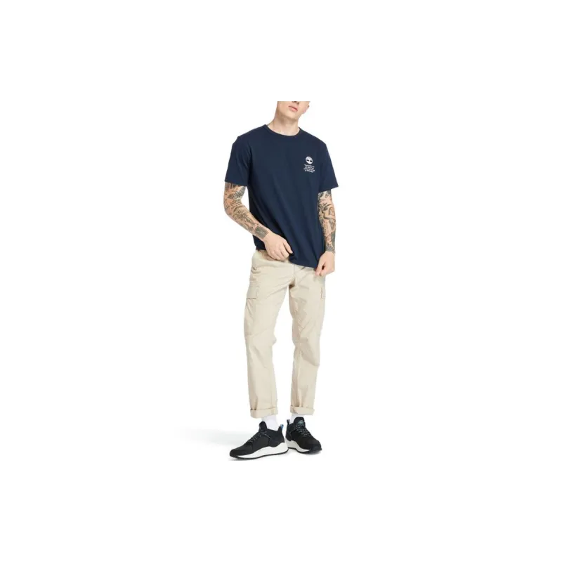 Timberland T Shirt Men's Dark Sapphire-3