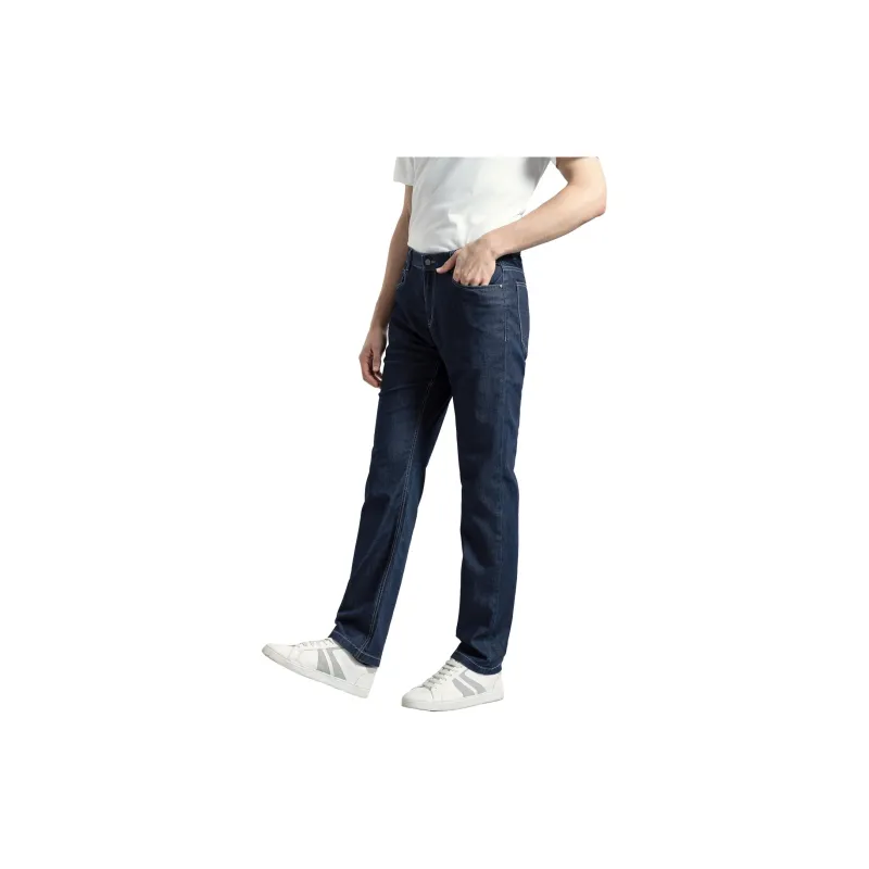 GOLDLION Jeans Men's Royal Blue-4