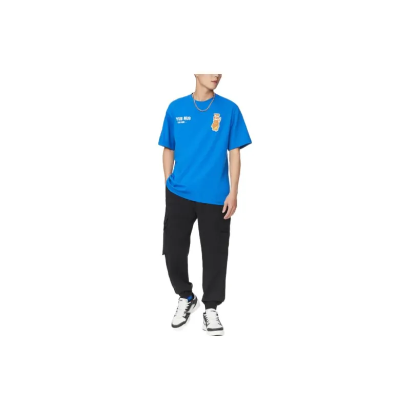 LiNing x Disney T Shirt Unisex Blue-2