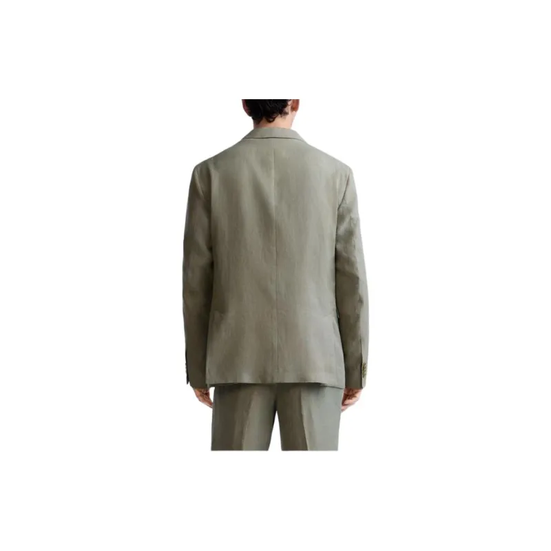 ZARA Business Suits Men Khaki-3