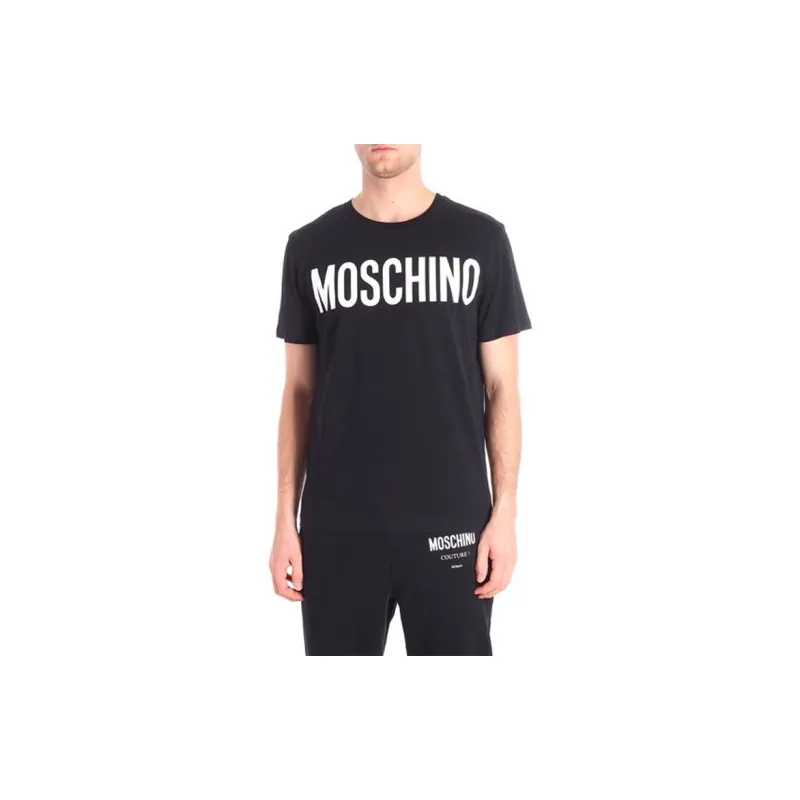 MOSCHINO Logo lettering Cotton T shirt-2