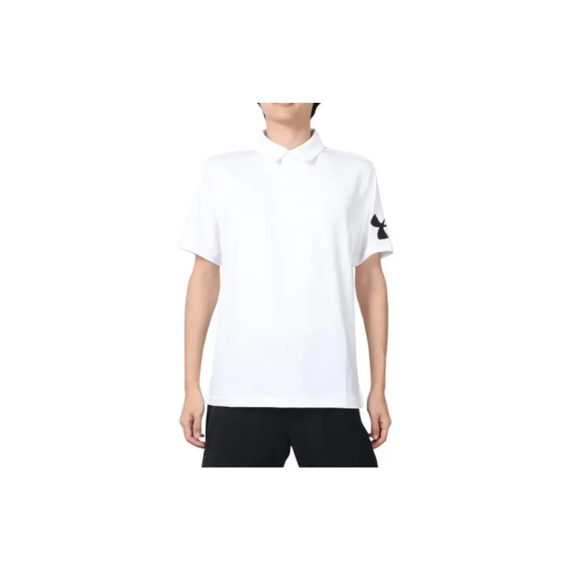 Under Armour Polo Shirt Men's White-3