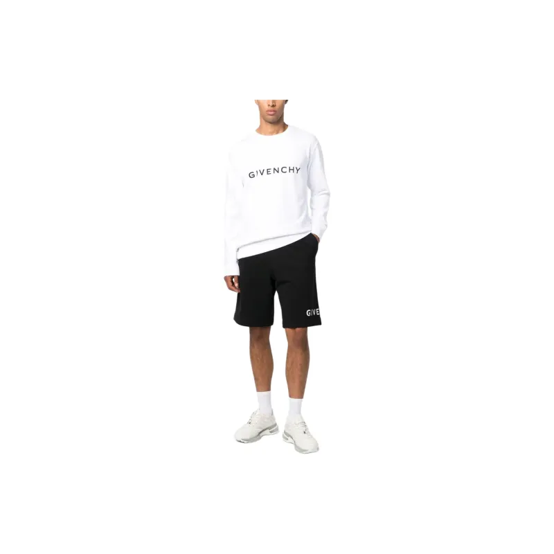 Givenchy Logo Printed Pocketed Shorts-2