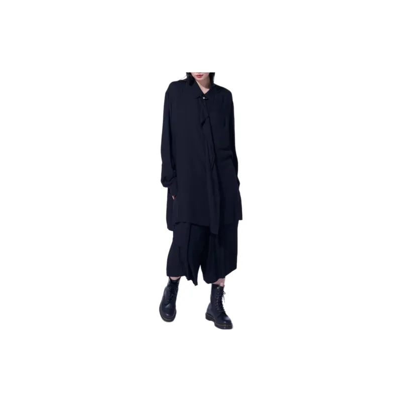 Yohji Yamamoto S'YTE SS24 Casual Pants Unisex Black-3