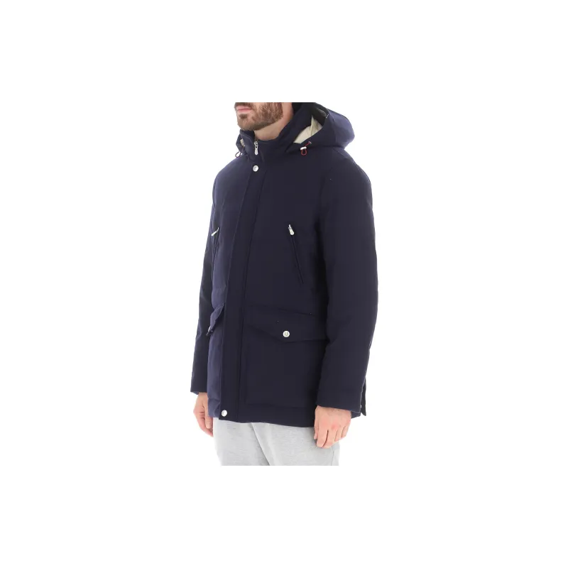 Brunello Cucinelli Concealed Fastened Hooded Parka-3