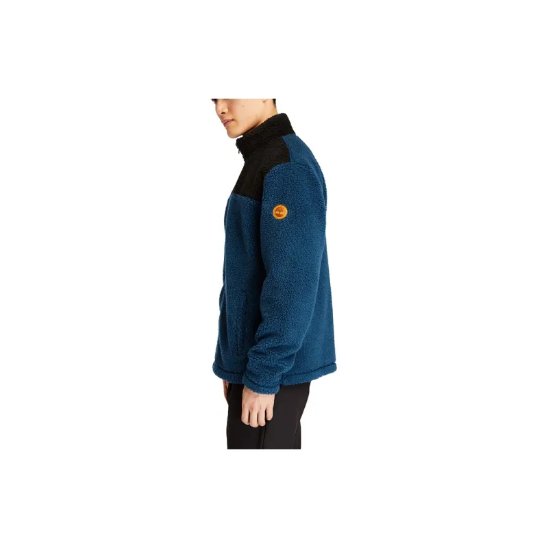 Timberland Velvet Jackets Men Medium Blue-6