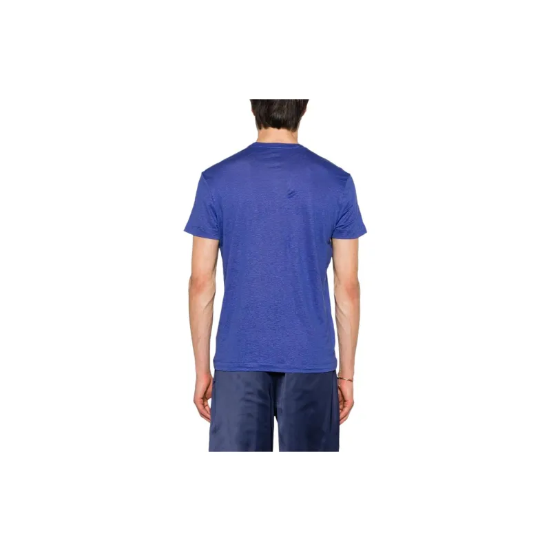 Majestic Filatures Mélange Linen-blend T-shirt-2