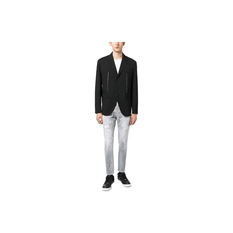 DSQUARED 2 Single Breasted Studded Blazer-1