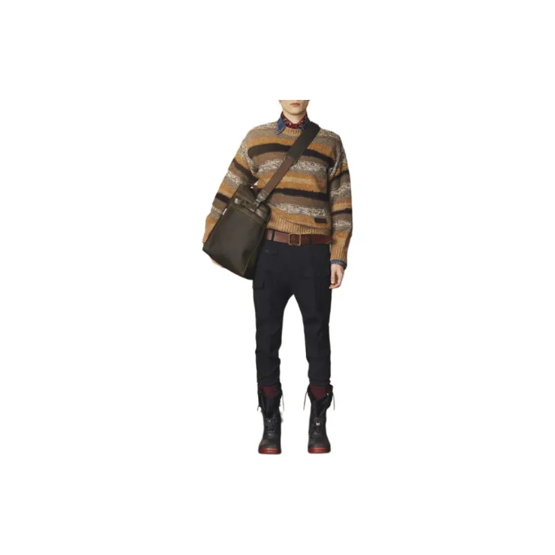 DSQUARED 2 Mid Rise Tapered Cargo Trousers-2