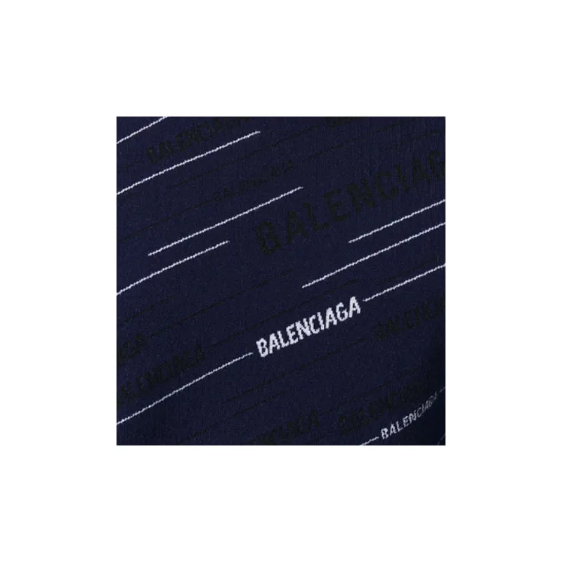 Balenciaga Sweaters Men Dark Blue-4