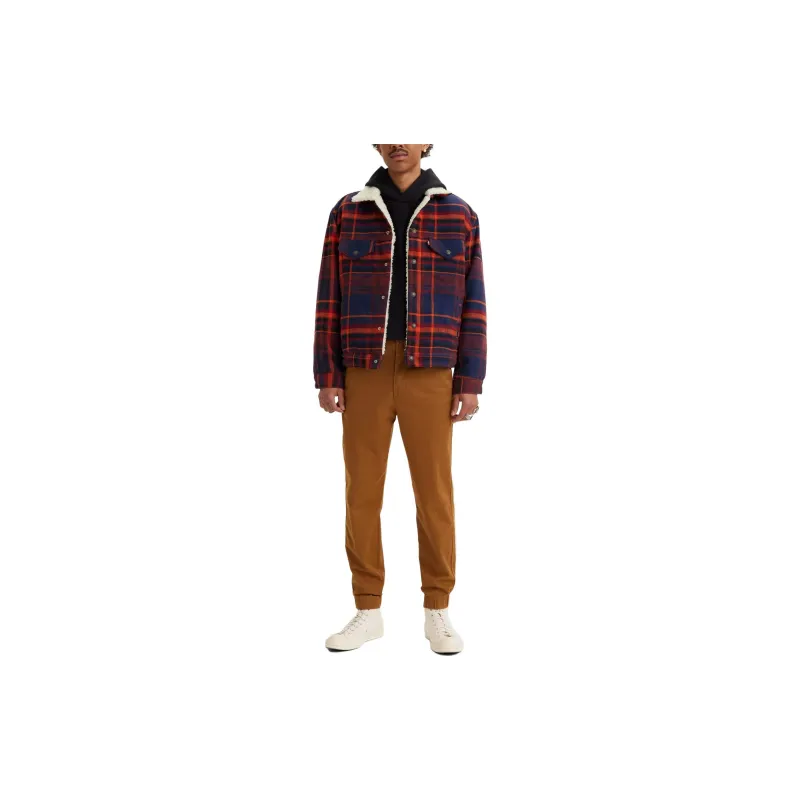 Levis Knitted Sweatpants Men Brown-1