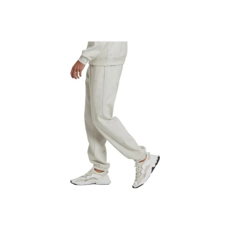 Adidas Knitted Sweatpants Men White-4