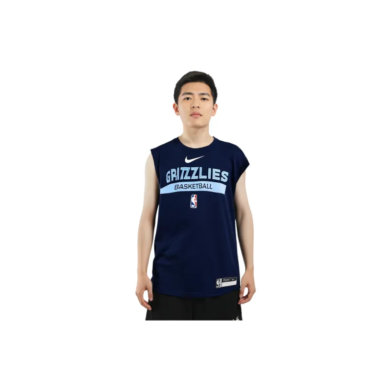 Nike T Shirts Men Dark Blue-4