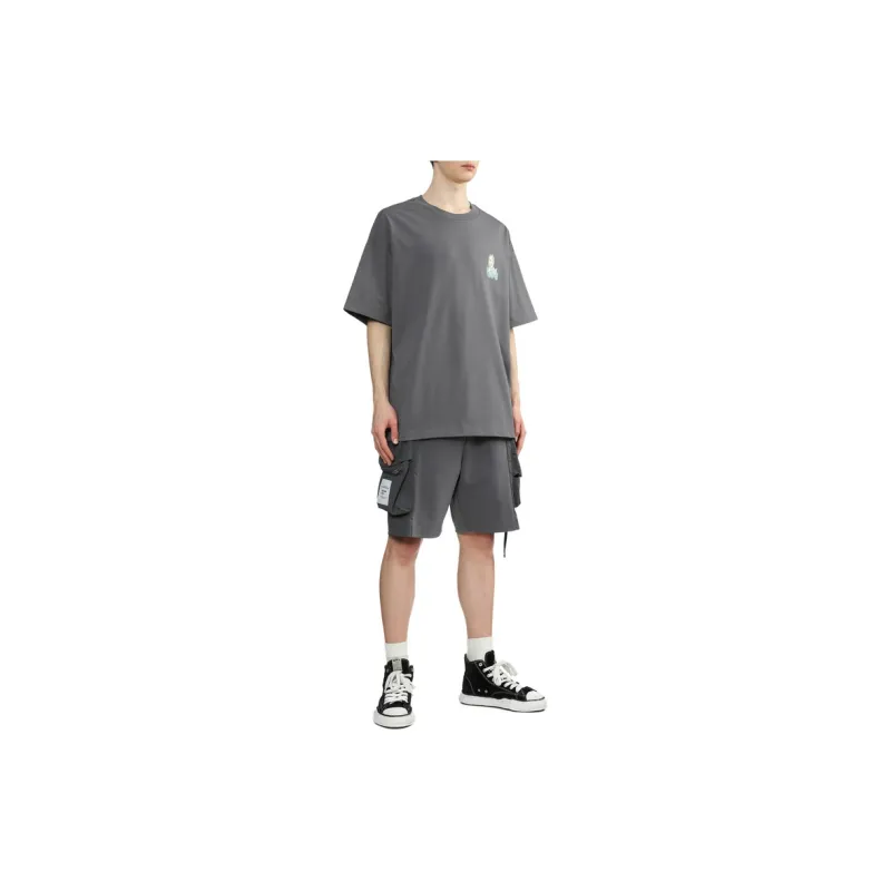 MUSIUM DIV Graphic print Cotton blend T shirt-8