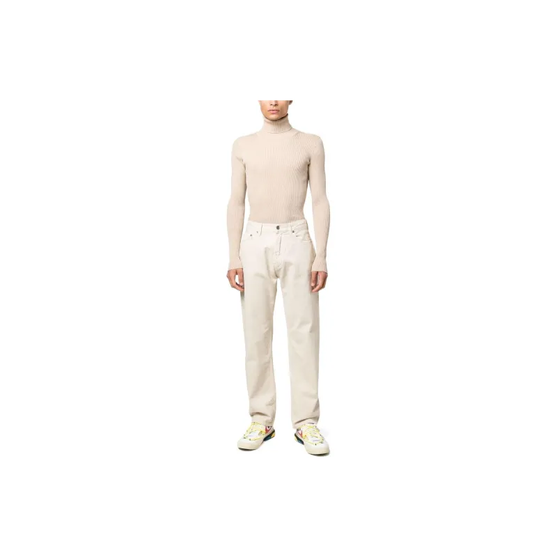 OFF WHITE Helvet Ribbed Long Sleeved Jumper-1
