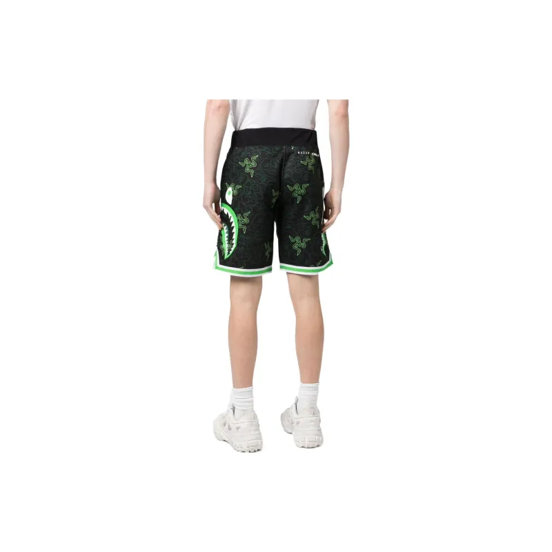 A BATHING APE x Razer Bape FW22 Casual Shorts Men's Bright Green-1