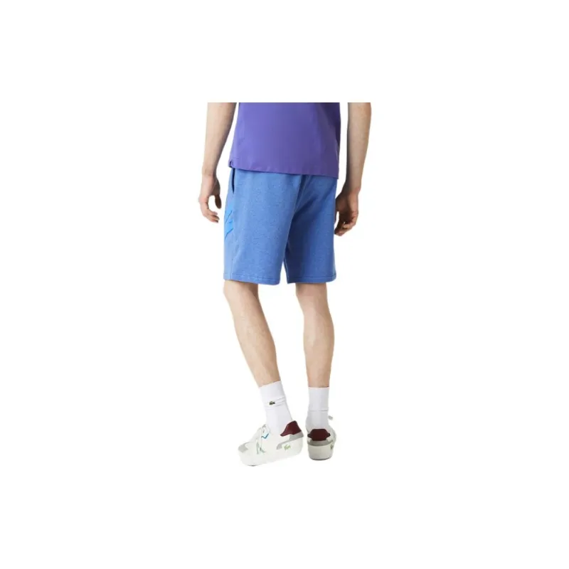 LACOSTE Casual Shorts Men's Blue-3