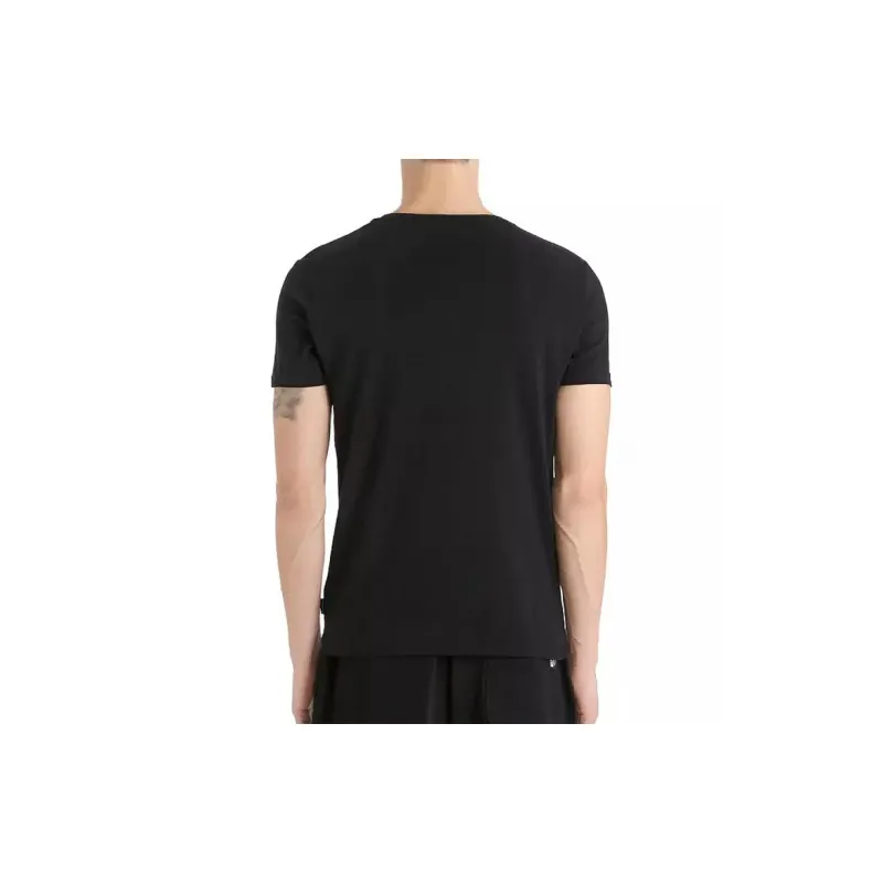 MOSCHINO Logo Embroidered Crewneck T Shirt-4