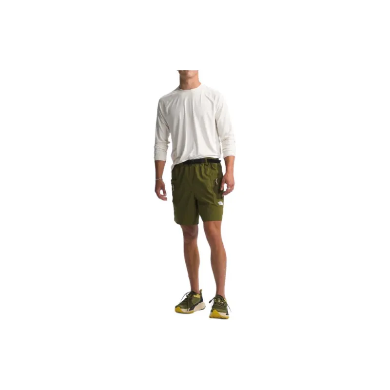 THE NORTH FACE THE NORTH FACE Apparel Collection Class V Pathfinder Belted Shorts Casual Shorts Men's Olive Green-4