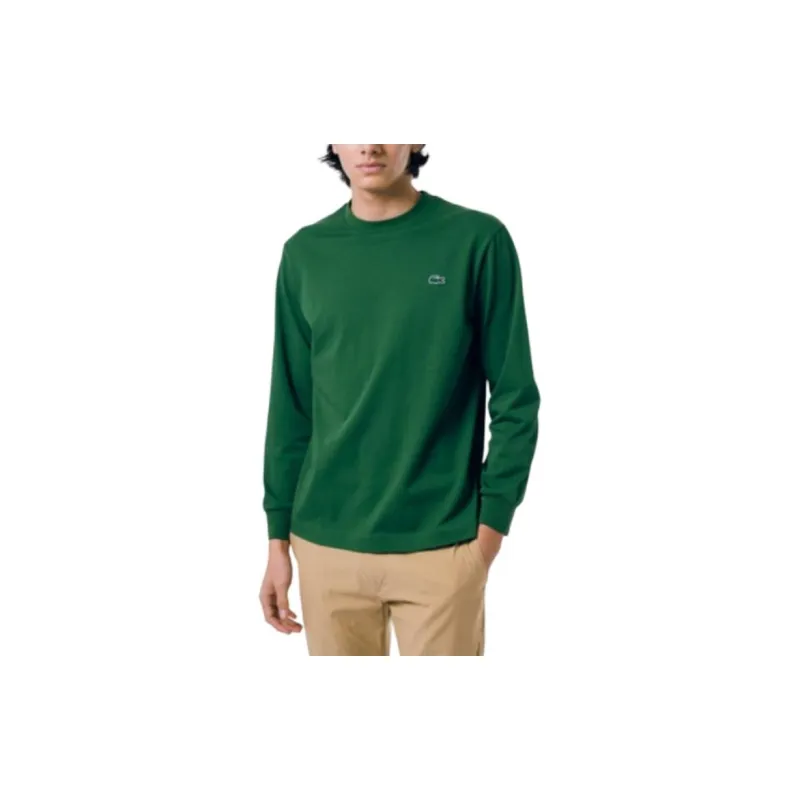 LACOSTE T Shirts Men Green-3