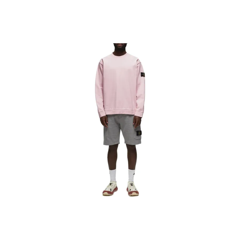 STONE ISLAND Sweatshirt Men's Pink-1