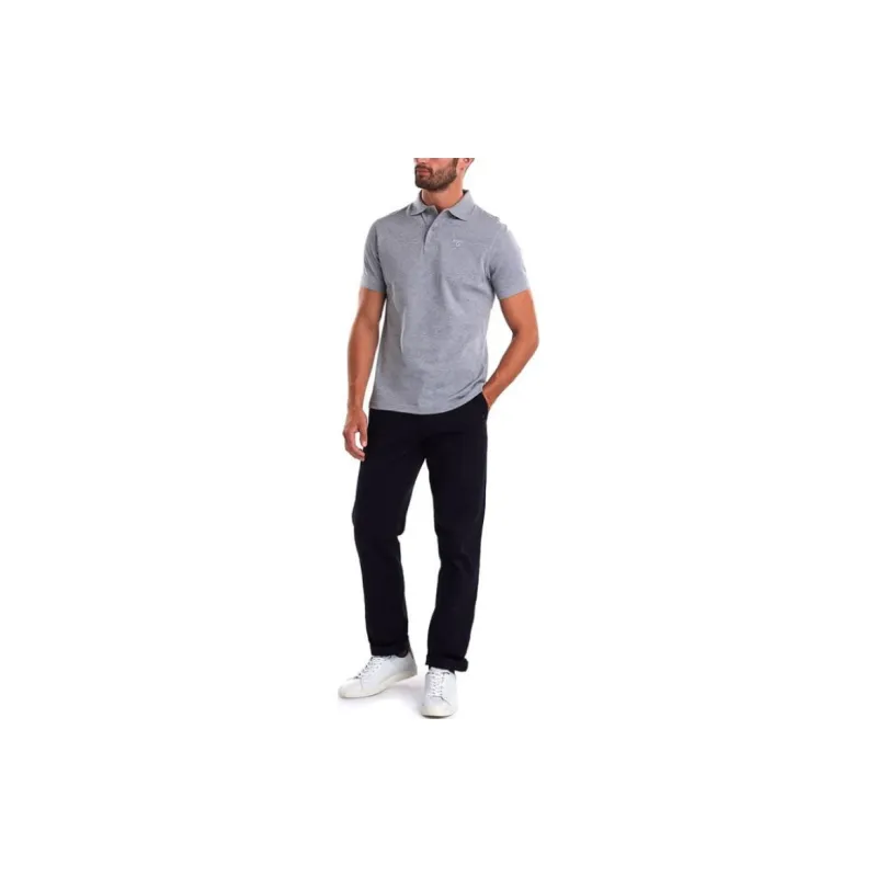 BARBOUR Logo Embroidered Polo Shirt-1