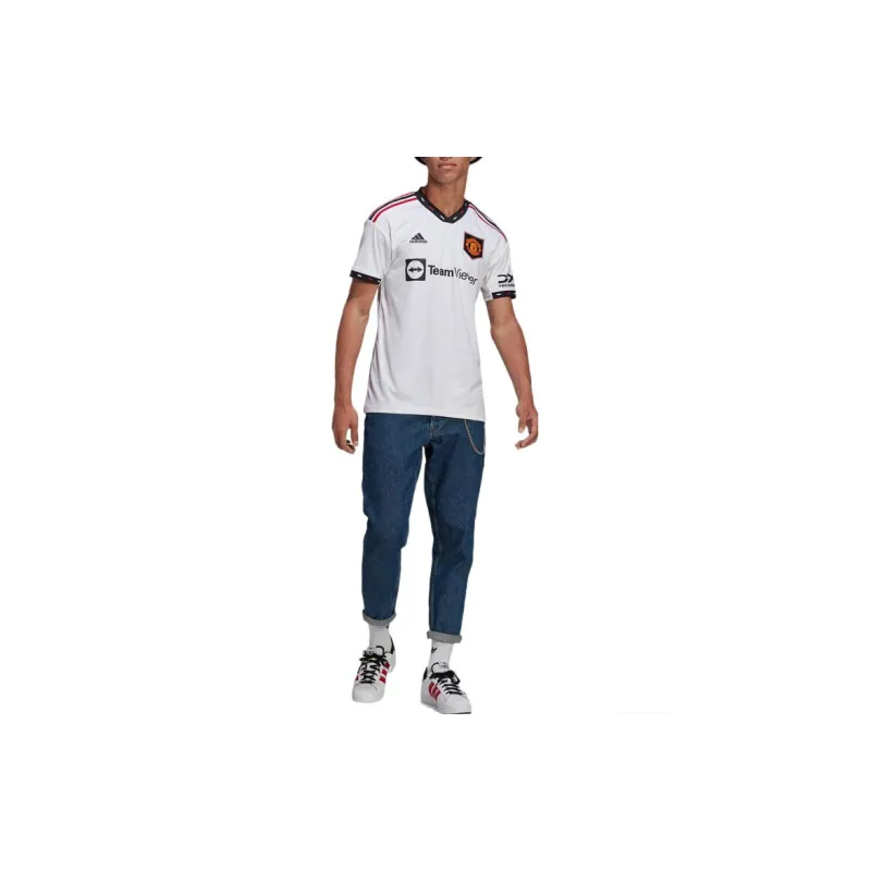 Adidas MANCHESTER UNITED THEATRE OF DREAMS Soccer Jerseys Men White-2
