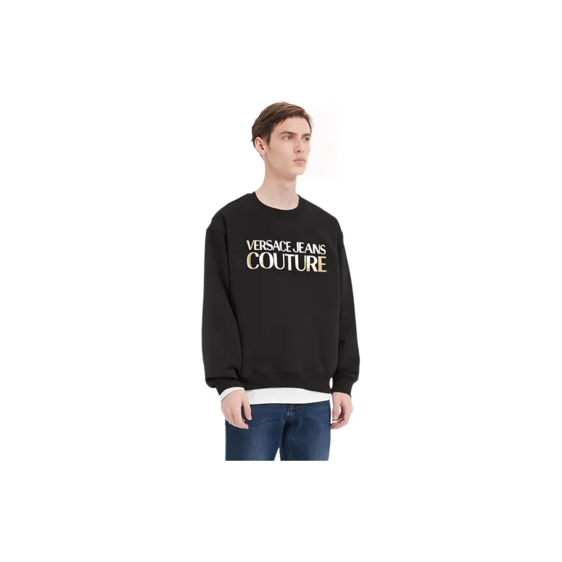VERSACE JEANS COUTURE Sweatshirts Men Black-5