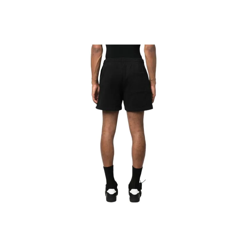 OFF WHITE Logo Embroidery Track Shorts-2