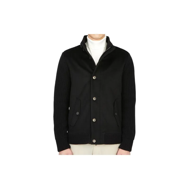 HERNO Jackets Coats Men's Black-3