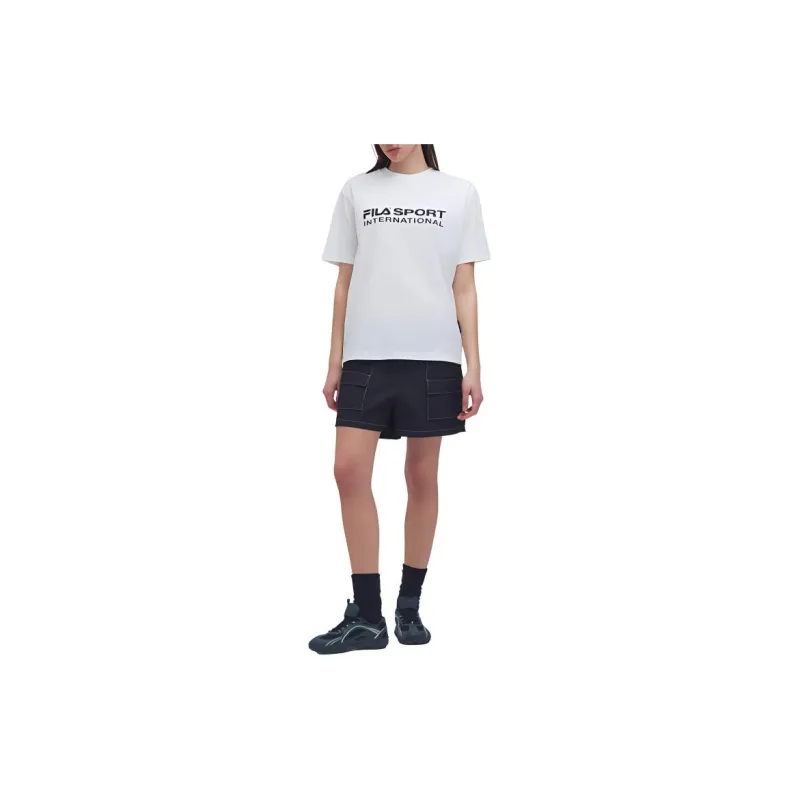 FILA T Shirts Unisex White-4