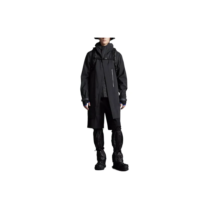 Moncler SS22 Trench Coats Men Black-3
