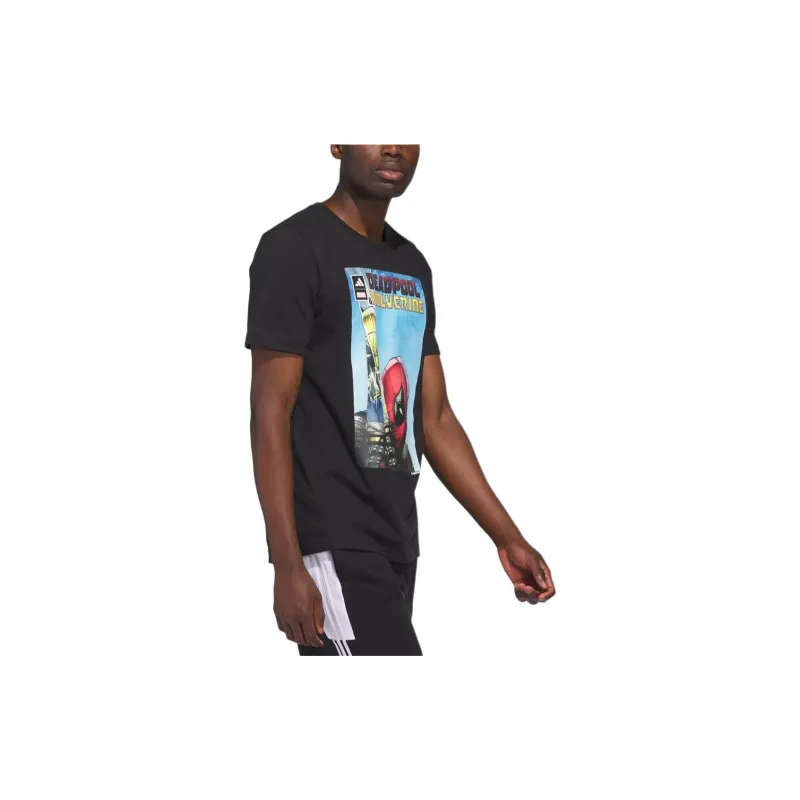 Adidas Free Shipping With AdiClub Marvel Graphic Tee-3