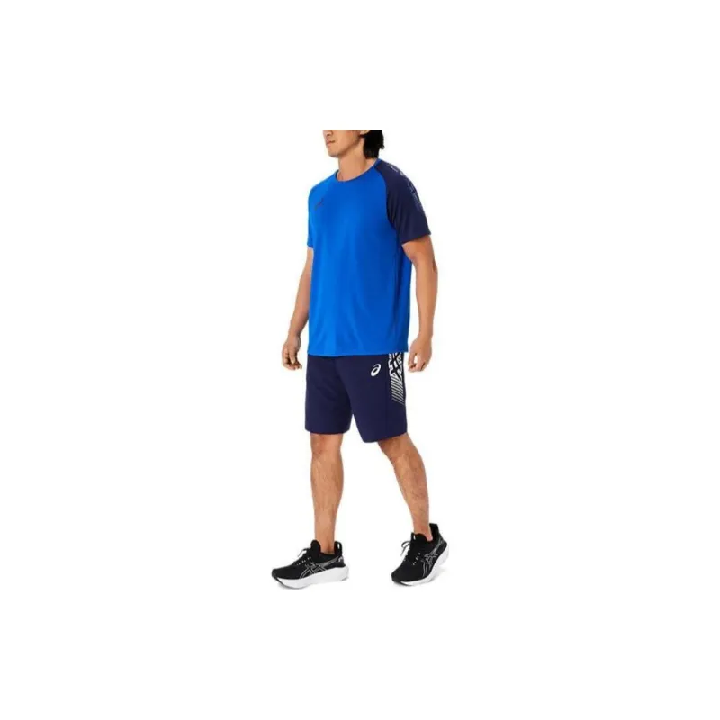 Asics Mail Delivery T-Shirts Men Blue-4