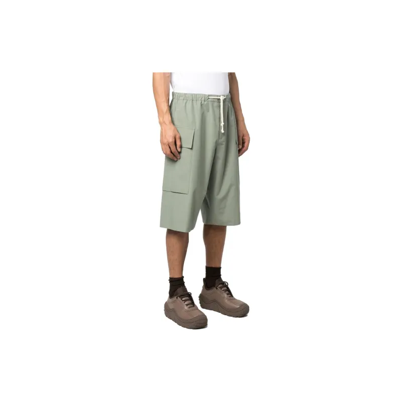 JIL SANDER Cargo Shorts Men Green-3