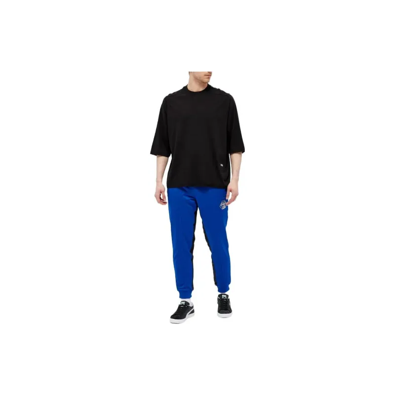 PUMA Knitted Sweatpants Unisex Blue-1