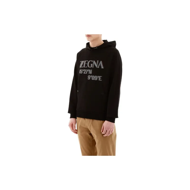 Zzegna Sweatshirts Men Black-4