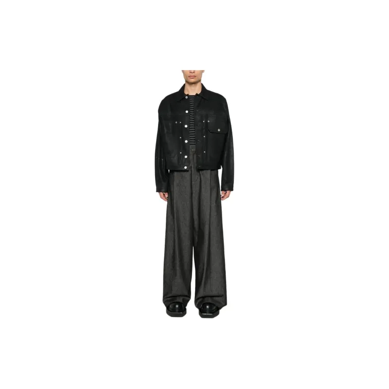 Givenchy Collared Button Up Denim Jacket-1
