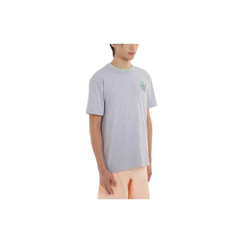 Maison Kitsune T Shirts Unisex Gray-3