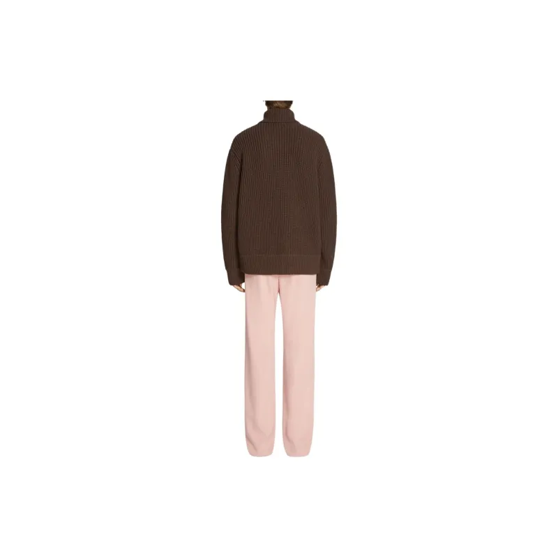 DRIES VAN NOTEN Wool Satin Pants-3