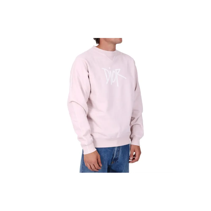 DIOR X Shawn Stussy Bee Garment Dyed Sweatshirt-3