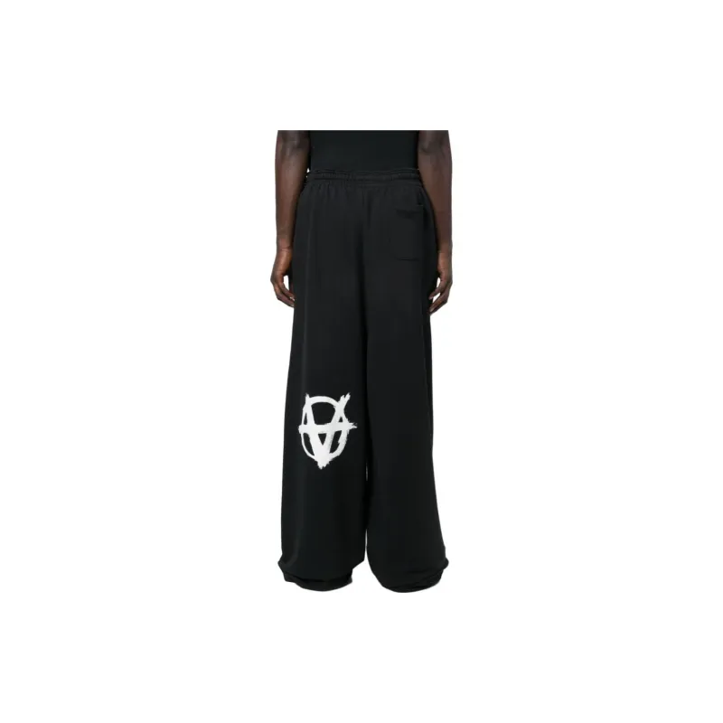 Vetements Logo-print Wide-leg Track Pants-2