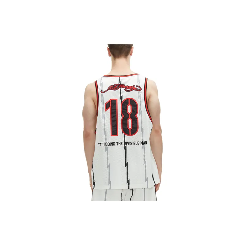Ed Hardy Tank Tops Men White E1OBM095-2
