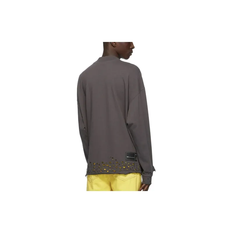 WE11DONE High Neck Wd Logo T Shirt-1
